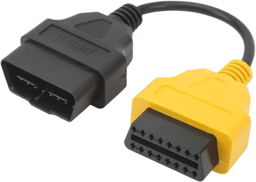 Vista 9 de Qinlorgo Cable OBD2, instalación fácil de la prueba de diagnóstico del cable de extensión del ABS OBD2 para el escáner auto del ECU