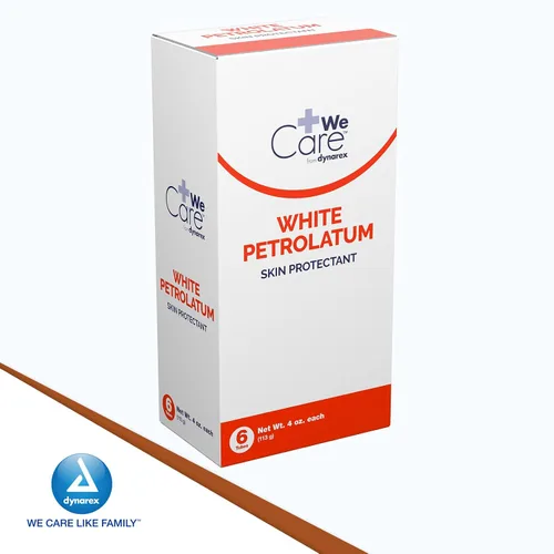 Vista 8 de Dynarex Petrolatum blanco, gelatina de petróleo para piel seca, dañada o agrietada, jalea de petróleo blanca calmante para irritaciones menores