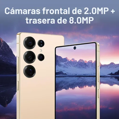 Vista 8 de Teléfono desbloqueado con 3G+128G, teléfono Android 4G LTE Dual Sim, pantalla HD de 6.71 pulgadas, batería 3200mAh, 2MP+8MP, teléfono inteligente