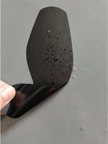 Vista 5 de 20 pares de calcomanías de suelo de huella cuadrada negra de 7 pulgadas Recortes de huella precortados para todas las decoraciones de fiesta