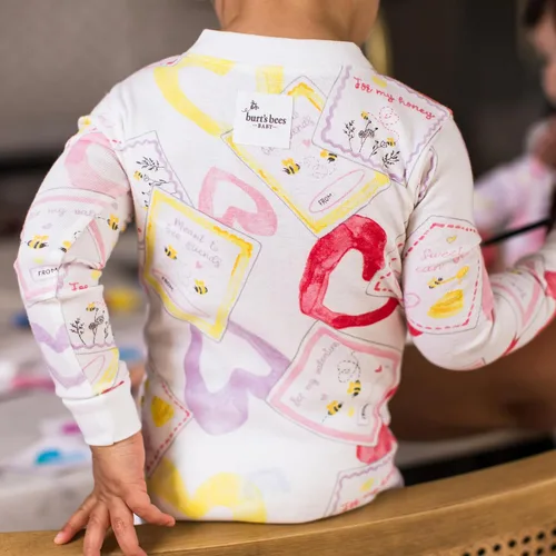 Vista 66 de Burt's Bees Baby Pijama para bebé niña, 100% algodón orgánico, pijama de una pieza, overol diagonal con cremallera, ajuste cómodo