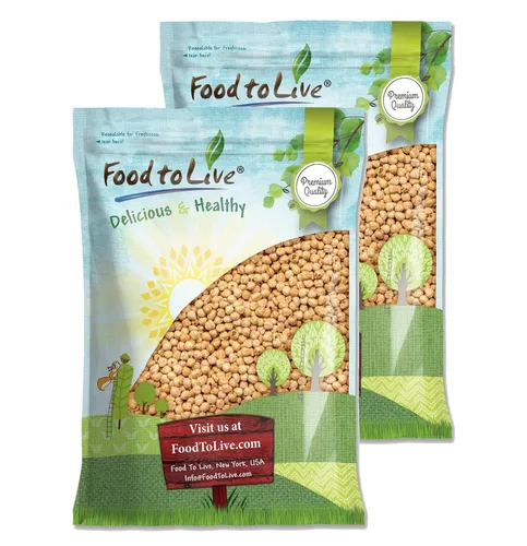 Vista 9 de Food to Live - Avellanas blanqueadas tostadas en seco, 8 onzas – Filberts enteros asados al horno, sin aceite añadido, sin piel, vegano, kosher, a