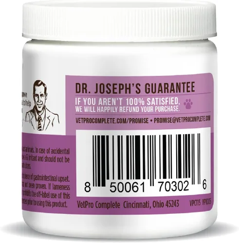 Vista 9 de VetPro Complete Glucosamina para perros – Masticables suaves de máxima fuerza con condroitina, MSM, cúrcuma, vitamina C, Omega 3 – trata