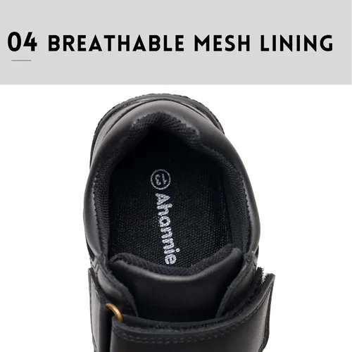 Vista 6 de Zapatos de uniforme escolar suaves para niños, zapatos de vestir Oxford cómodos para niños (niñoniño pequeñoniño grande)