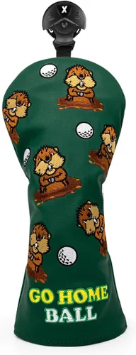 Vista 10 de Barudan Golf Groundhog Funda para Cabeza de Driver de Golf Funda para Cabeza 3 Madera Funda Híbrida para Cabeza Funda para Cabeza de Putter - Funda