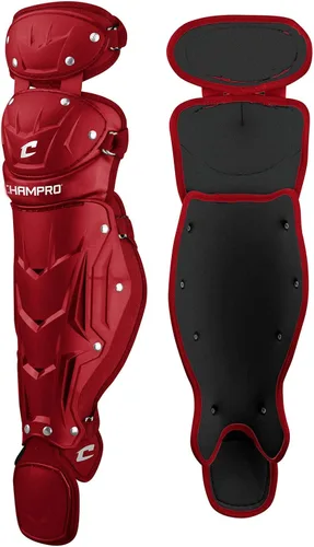 Vista 15 de Champro Optimus MVP Rodillera Doble Negro