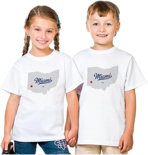 Vista 4 de MAPA Miami Ohio Camiseta