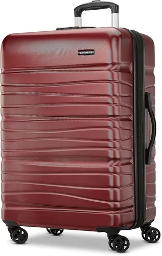 Vista 3 de Samsonite Evolve Se Hardside Equipaje expandible con ruedas giratorias dobles, Matt Burgundy, Evolve Se Hardside - Equipaje expandible con ruedas