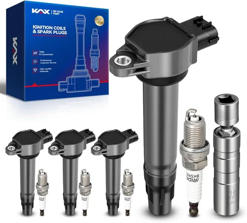 Vista 112 de Bobina de encendido KAX UF434 1 paquete Compatible con Impala, Equinox, G6, Malibu, Silverado 1500, Uplander, Torrent, Lucerne, Express 1500, Sierra
