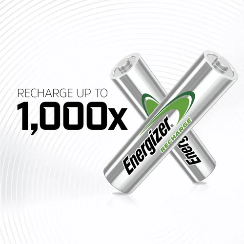 Vista 3 de Energizer Paquete de baterías recargables AAA y AA (8 unidades)