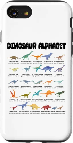Vista 18 de iPhone 16 Alfabeto de dinosaurio - Tipos de dinosaurios - Estuche de identificación de dinosaurios