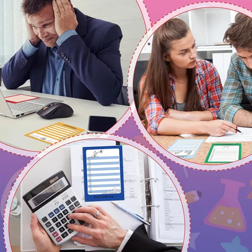 Vista 6 de Yeaqee 12 blocs de notas divertidos para compañeros de trabajo, divertidos bloc de notas sarcásticos, bloc de notas divertido para lista de tareas