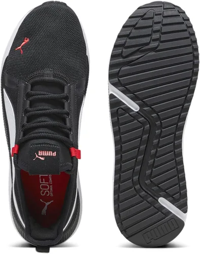 Vista 4 de PUMA Tenis Pacer Future para hombre, PUMA para hombre, negro-PUMA para hombre, blanco, para todos los tiempos, rojo, 11, Puma Negro-puma Blanco-Para