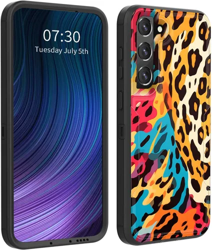 Vista 42 de Funda para Galaxy S23 5G, híbrida de doble capa (tapa a prueba de polvo integrada) (soporte magnético para automóvil) a prueba de golpes, protección