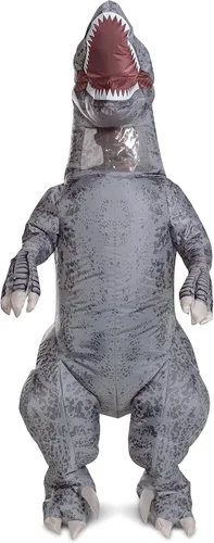 Vista 3 de Disguise Adult Jurassic World Blue Inflatable Costume