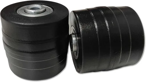 Vista 5 de Kit de reparación de ruedas para maleta de 42 mm de diámetro exterior, piezas de ejes, rodamientos de goma y metal, herramientas, resistente al