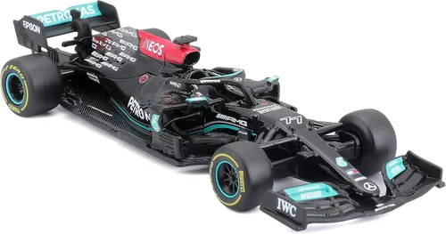 Vista 3 de Bburago B18-38038B 1:43 F1 Mercedes AMG W12 E-Performance BOTTAS, varios diseños