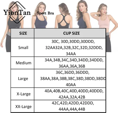 Vista 7 de Sujetador deportivo para correr, sin costuras, acolchado, con tirantes, para mujer, brasier de yoga, entrenamiento, copas extraíbles