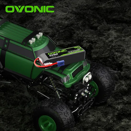 Vista 5 de OVONIC 4S LiPo Batería 14.8V 9000mAh 120C con enchufe EC5 para RC Car RC Truck Avión Helicóptero Barco Carreras RC Hobby (2 paquetes)