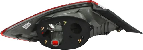 Vista 5 de Evan Fischer Lente de luz trasera y carcasa compatibles con Honda Civic Coupe 2006-2008 lado del pasajero