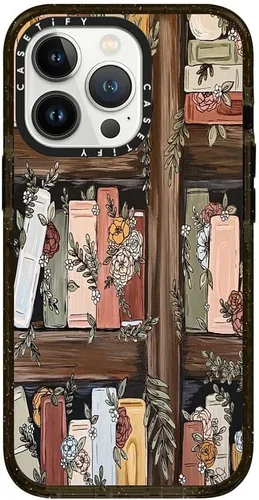Vista 103 de CASETiFY Impact - Funda para iPhone 13 [protección contra caídas de 6.6 pies/compatible con Magsafe] Black Kingsnake, color negro transparente