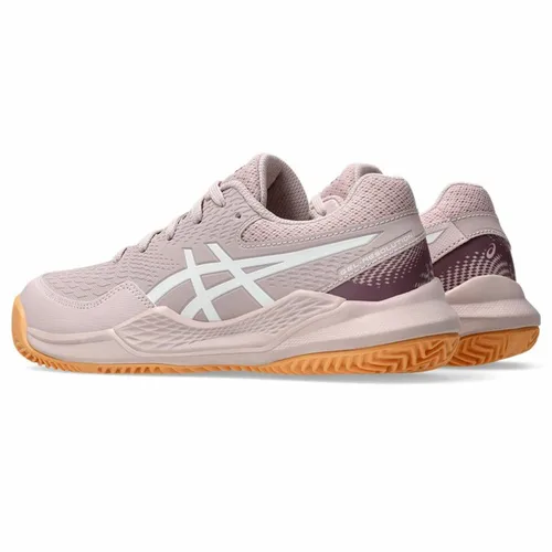 Vista 7 de Zapatillas de Tenis para Niños Asics Gel-Resolution 9 Gs Clay Rosa