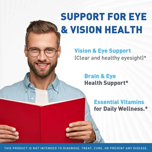 Vista 2 de Visium Pro Vision Support - Cápsulas oficiales de suplemento de salud, píldoras de vitaminas Naturales VisiumPro para la salud visual