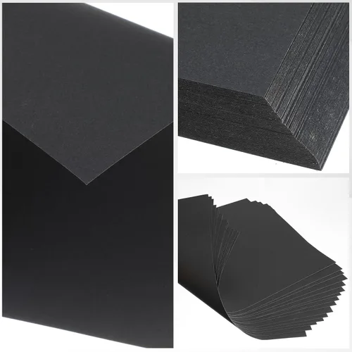 Vista 3 de Fainne 150 hojas de papel de cartulina pastel, cartulina de peso medio con cubierta de 67 libras, papel de 8.5 x 11 pulgadas para manualidades