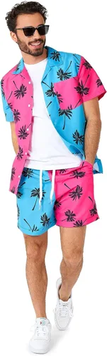 Vista 27 de Opposuits Traje de baño combinado de verano - Conjunto de dos piezas a juego para hombre - Ropa de natación de playa