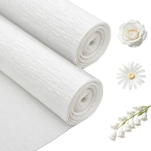 Vista 13 de 24 Colors Crepe Paper Roll 10 X 98inch Papel Crepe Video Tutorial