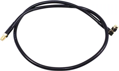 Vista 2 de Abbree SMA - Antena de banda dual hembra VHF/UHF 144/430 MHz antena de látigo suave de alta ganancia para radio bidireccional Baofeng UV-5R UV-82.