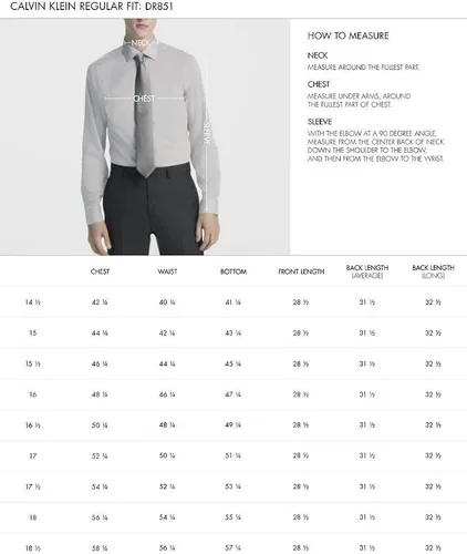 Vista 4 de Calvin Klein Camisa de vestir para hombre, ajuste delgado, sin planchar, puño francés sólido