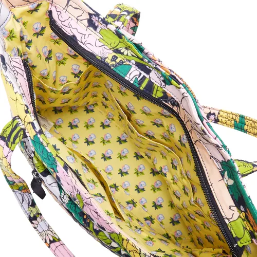 Vista 5 de Vera Bradley Bolso tote Vera pequeño para mujer, algodón