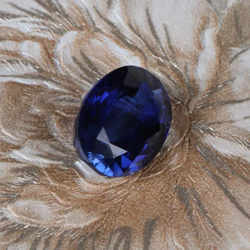 Vista 5 de GEMHUB Zafiro azul de corte ovalado de 12.30 quilates suelto para hacer joyas, piedra para hacer anillos para regalo del día de la madre., Gema