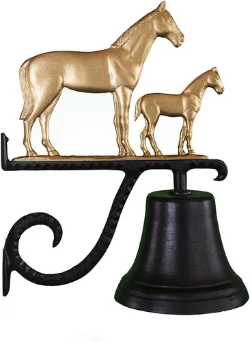 Vista 7 de Montague Metal Products Campana de fundición con bajo dorado