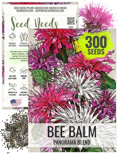 Vista 9 de Seed Needs Semillas de limón y menta para plantar hierbas anuales sin OMG, 1 paquete