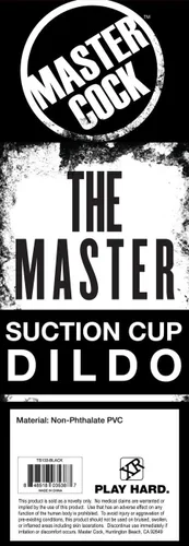 Vista 7 de The Master - Consolador con ventosa, color negro