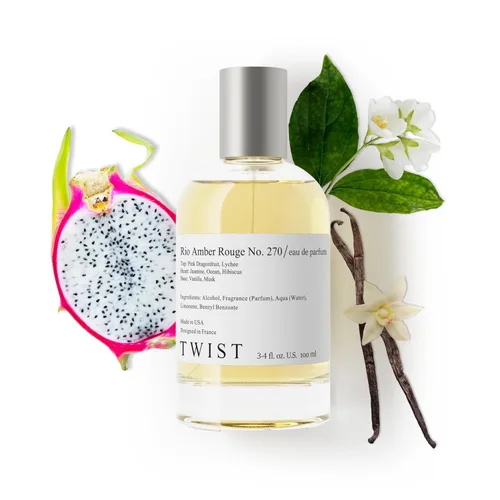 Vista 95 de Twist - Addicted No. 3 - Eau De Parfum inspirado en Y. Black Opium, Perfume de larga duración para mujer, Ámbar y Vainilla, Vegano, Ingredientes
