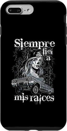 Vista 12 de iPhone 16 Chicana Style Lowrider Ropa Mujeres Mexicano-Americana Latina Case