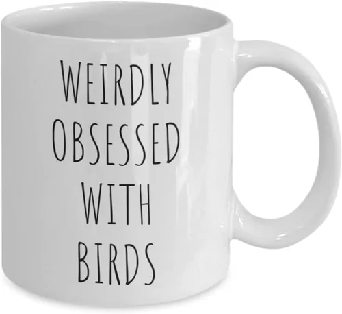 Vista 6 de Taza de observación de aves, taza de pájaro, tazas de café de pájaros, taza de pájaros, taza de nerd de pájaro, taza de cerámica del pájaro