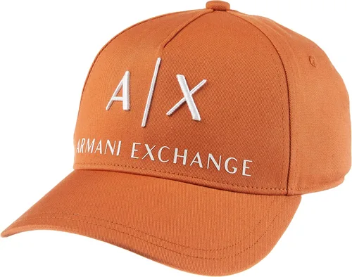 Vista 26 de A X ARMANI EXCHANGE - Gorra con logotipo para hombre