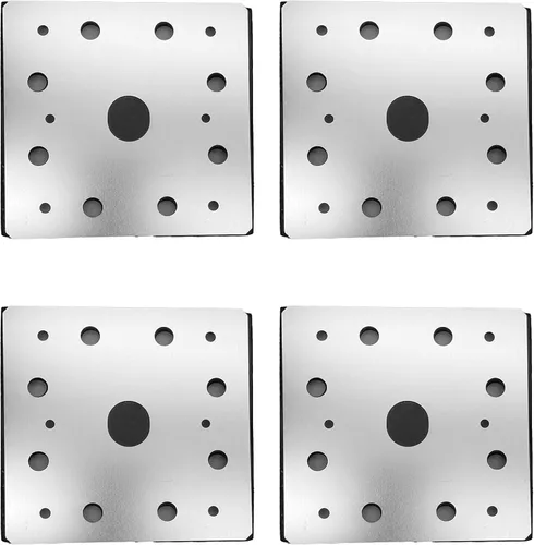 Vista 2 de 4pcs N442697 Conjunto de almohadilla de lijadora para DeWalt DWE6411 HOJA ORBITAL LIJADORA