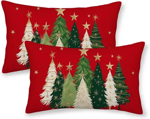Vista 32 de Juego de 2 fundas de almohada de Halloween de 16 x 16 pulgadas, fundas de almohada de murciélagos negros y crema, fundas de cojín decorativas