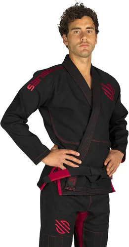 Vista 2 de Sanabul Essentials V.2 Ultra Light BJJ Jiu Jitsu Gi (ver guía especial de tallas)