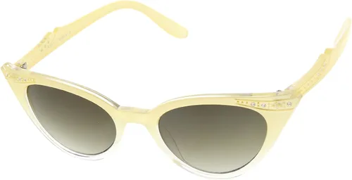 Vista 2 de Gafas de sol de ojo de gato con diamantes de imitación retro para mujer 2.008in