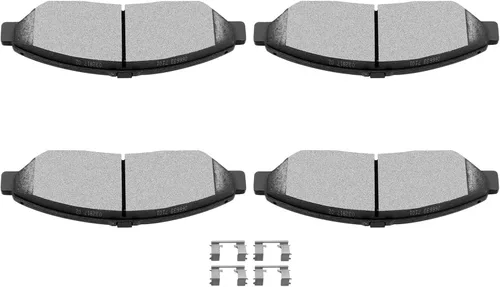Vista 23 de SCITOO D273 Juego de pastillas de freno cerámicas delanteras de reemplazo 1984-1985 para Honda Accord, 1988-2000 para Honda Civic, 1993-1997