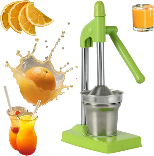 Vista 6 de Cast Iron Juicer, Cast Iron Juicer Hand Press, Heavy Duty Hand Press Juice Extractor for Fresh Lemonade Orange Juice, Home and Kitchen Essentials