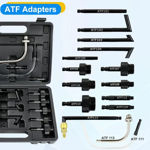 Vista 7 de JoyFans Extractor y dispensador de bomba de fluido de transmisión neumática de 10L, sistema de transferencia de aceite de caja de cambios, kit