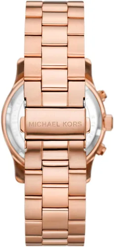 Vista 3 de Michael Kors Runway - Reloj de acero inoxidable para mujer, con banda de acero, cerámica o silicona