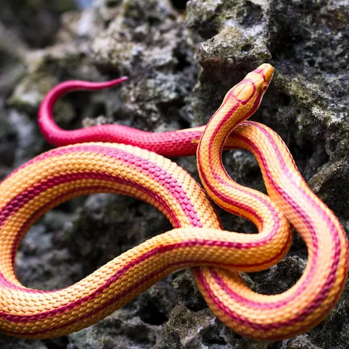Vista 8 de Safari Ltd. Figura de serpiente de maíz, figura realista de modelo de 5.25 pulgadas, juguete educativo para niños, niñas y niños a partir de 3 años